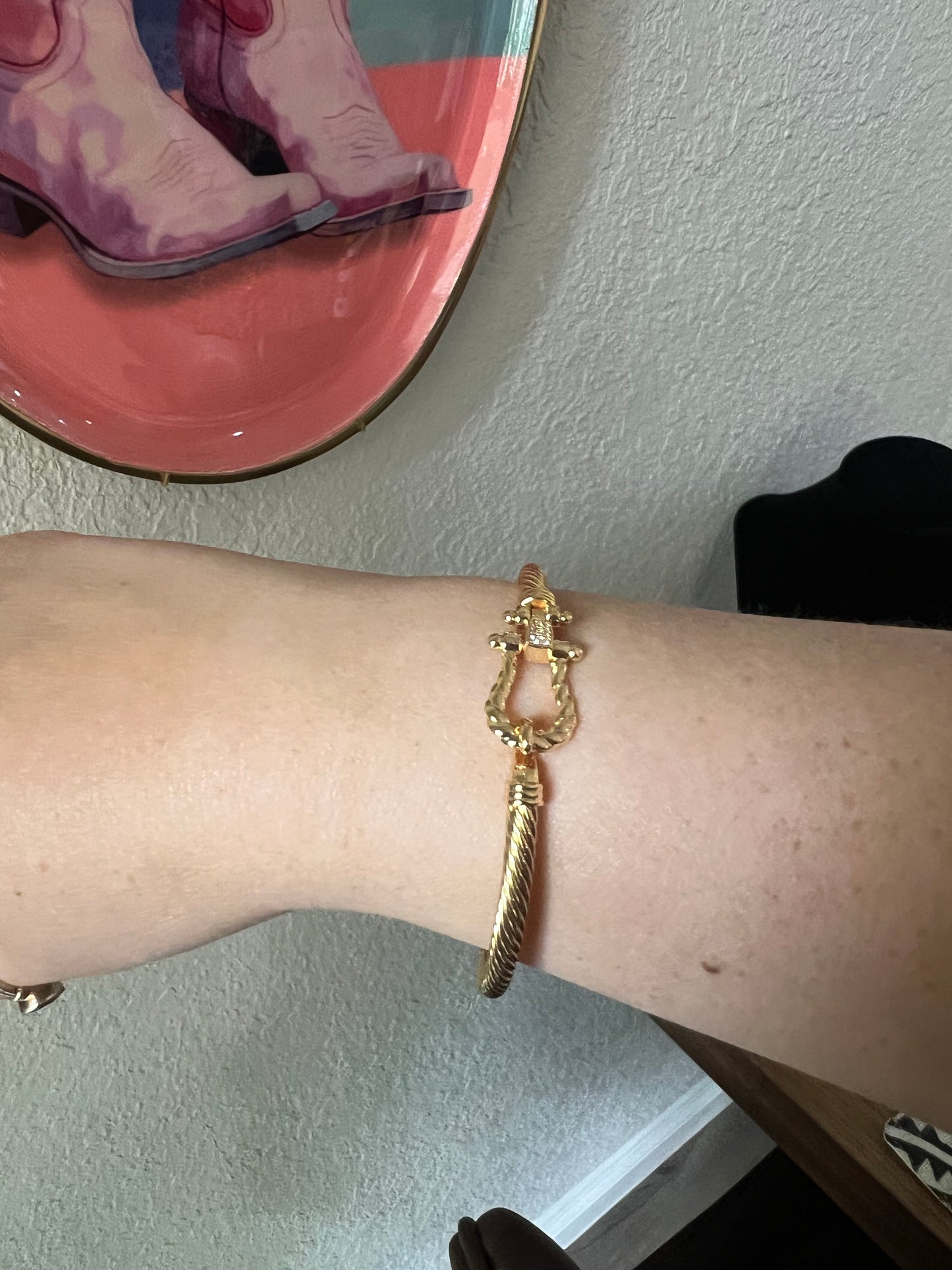 Horseshoe Buckle Bracelet