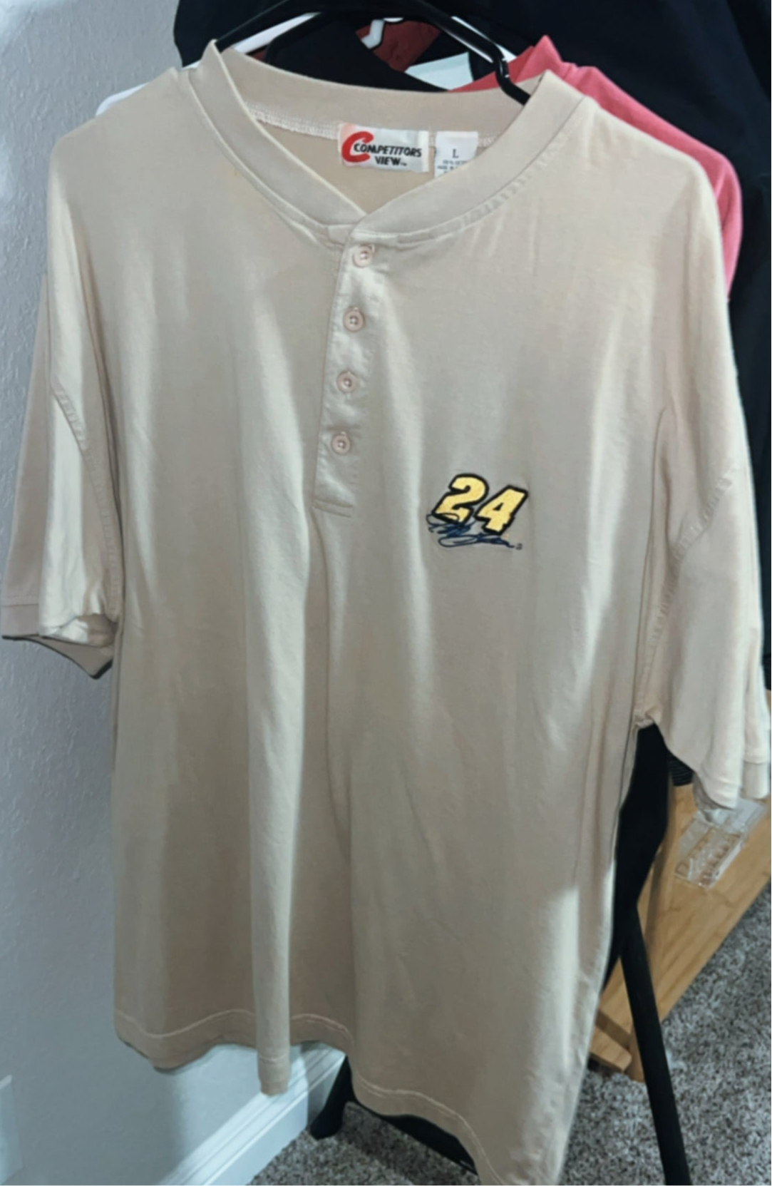 Vintage Jeff Gordon Nascar Competitors View Button-Up Tee