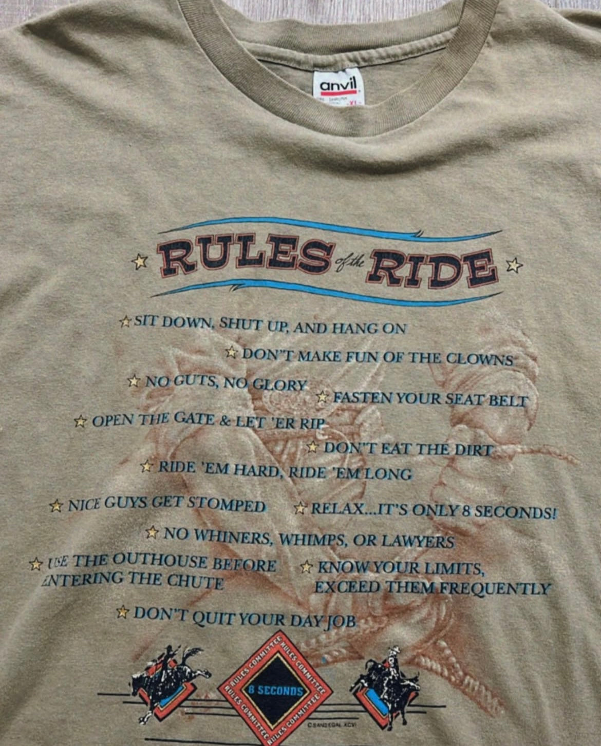 Vintage Horse Back Riding Tee