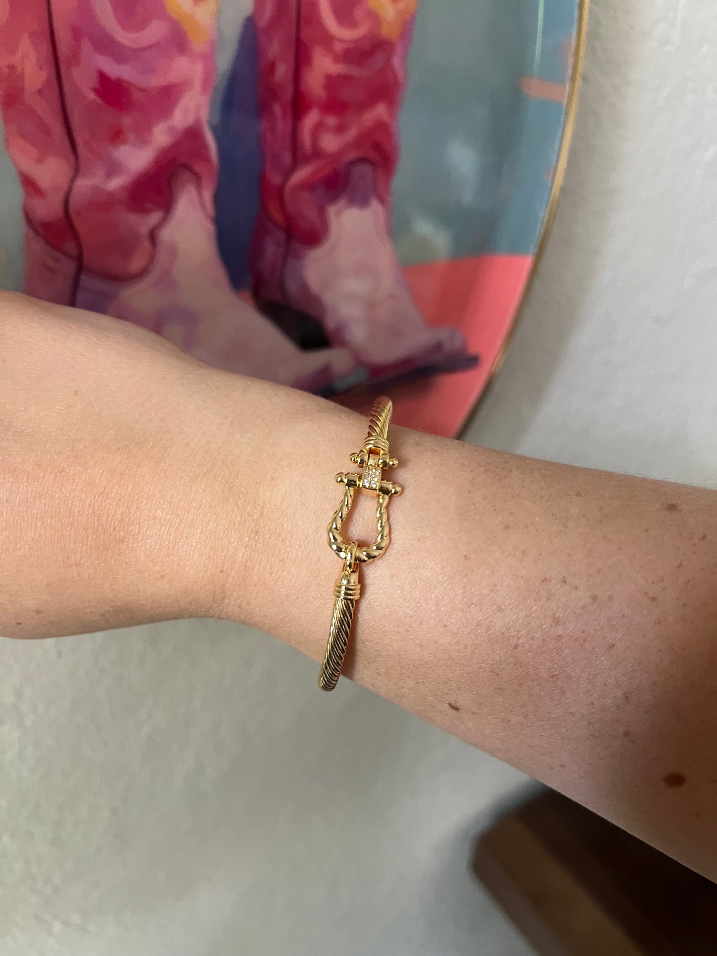 Horseshoe Buckle Bracelet