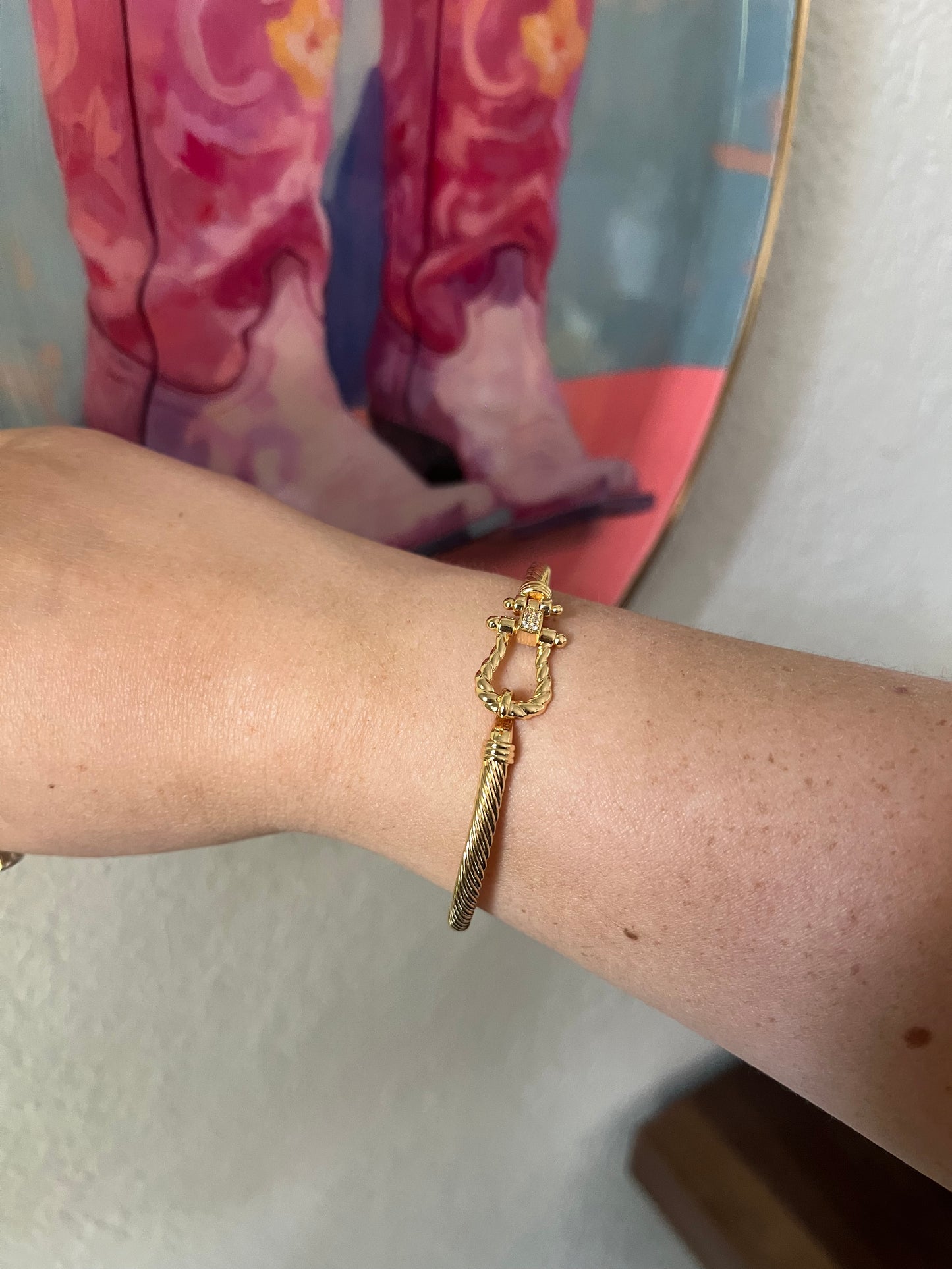 Horseshoe Buckle Bracelet