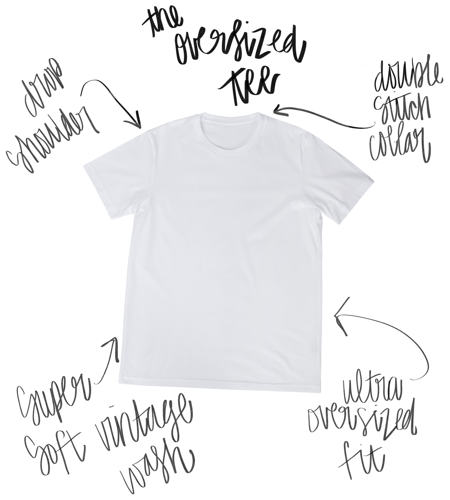 Lucky Charm Ivory Oversized TShirt