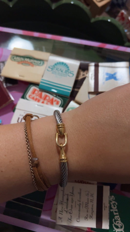 Lady May Two-Toned Bangle