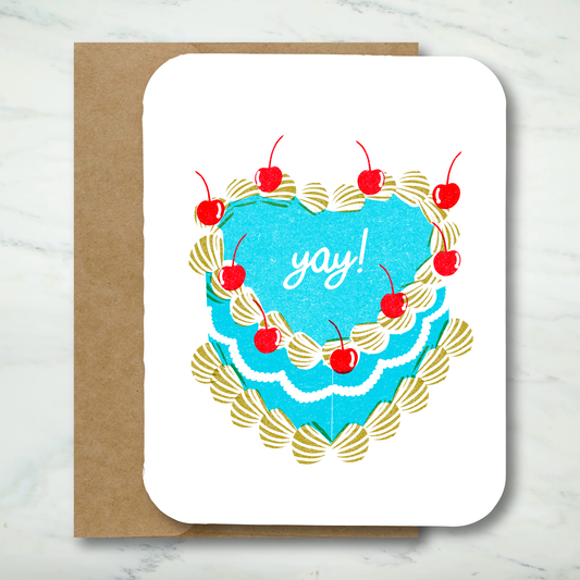 Yay Cake Card