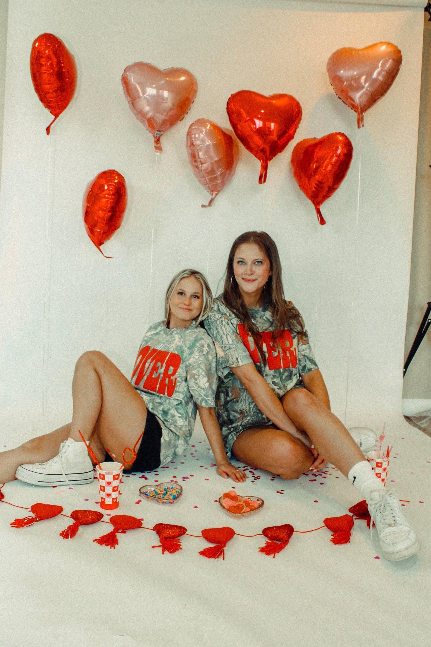 LOVER, PUFF Camo Western Boxy Cotton TShirt