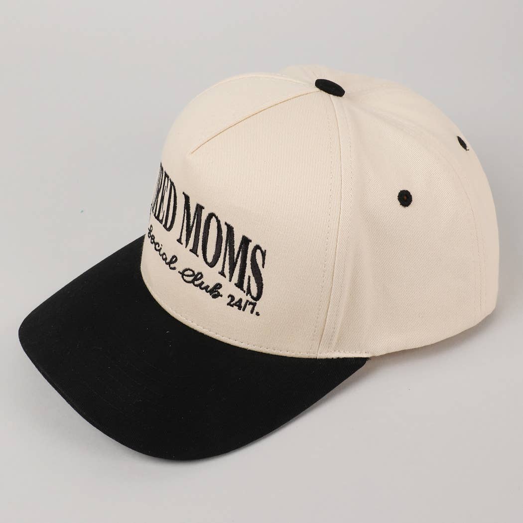 Tired Moms EST Social Club 24/7 Embroidery Cap