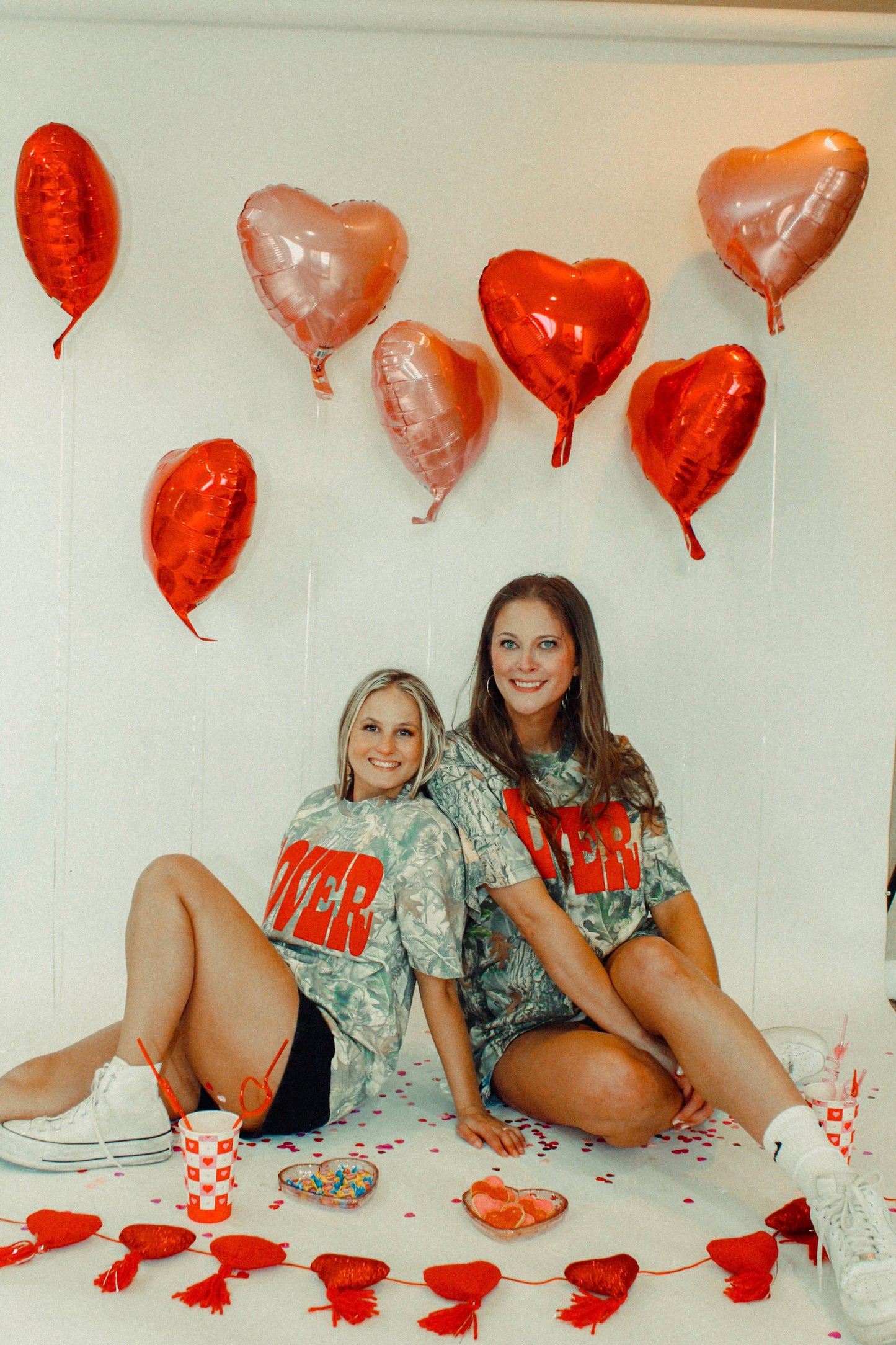 LOVER, PUFF Camo Western Boxy Cotton TShirt