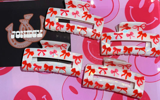 Thick Bow Hair Claw ❤️