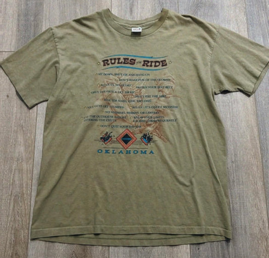 Vintage Horse Back Riding Tee